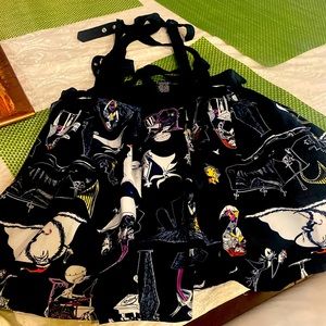 Disney’s nightmare before Christmas suspender dress